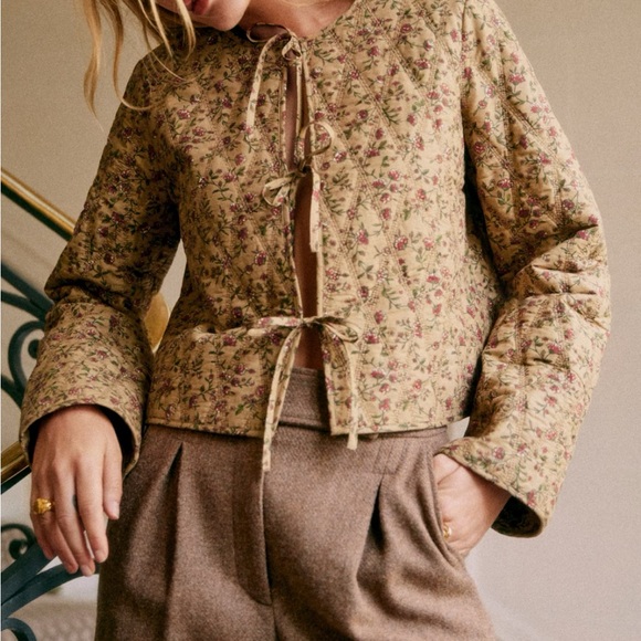 Sezane Jackets & Blazers - NWT Sezane Paoline Quilted Jacket